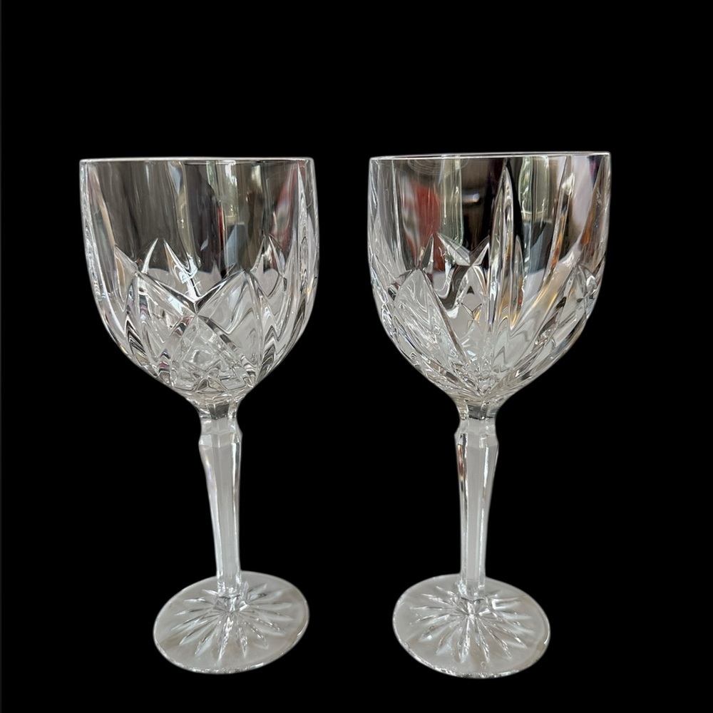Marquis by Waterford Brookside Crystal Wine Glasses – Set of 2